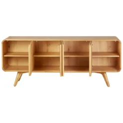 Madia 4 ante in rovere massiccio (200 x 80 cm) Bilbao Naturale