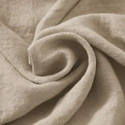 Mantovana lino lavato (180 x 200 cm) Louise Beige