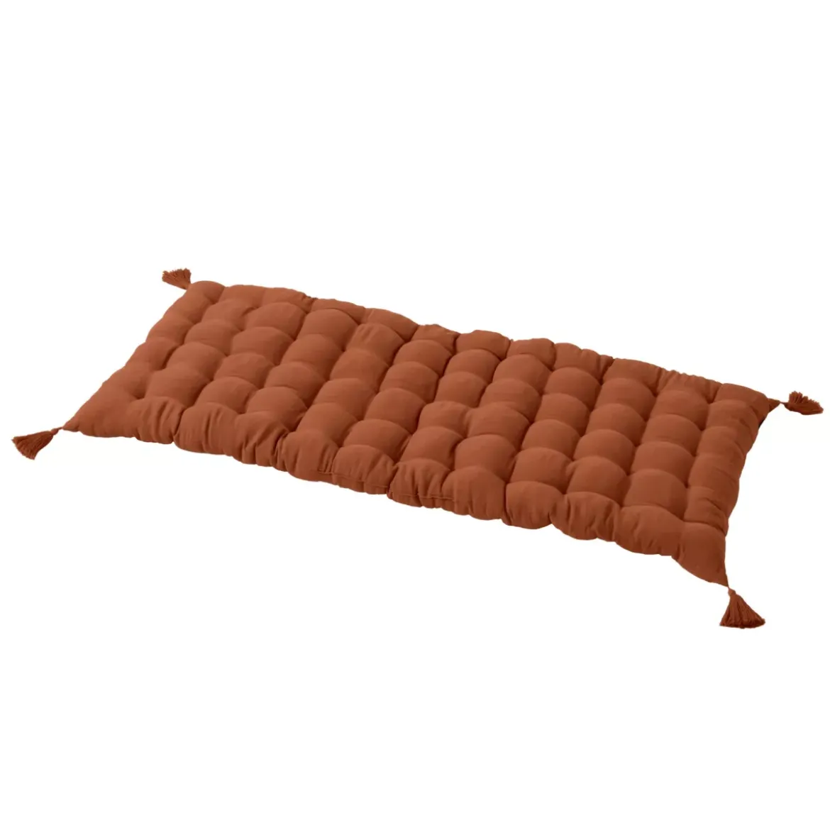Materassino da pavimento in garza di cotone (60 x 120 cm) Gaia Terracotta