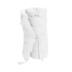 Materassino per pavimento in garza di cotone (60 x 120 cm) Gaïa Bianco chantilly