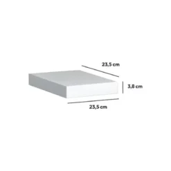 Mensola (23,5 cm) Fixy Bianco