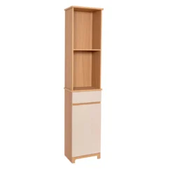 Mobile colonna bagno in legno (174 x 38 cm) Rivoli Naturale