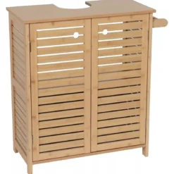 Mobile da bagno con porta asciugamani (67 x H70 cm) Trinidad Naturale