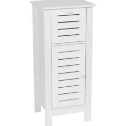 Mobiletto da bagno (37 x H83 cm) Santorin Bianco