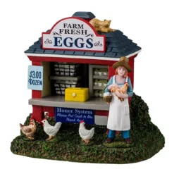 Personaggi Lemax Stand di uova di gallina