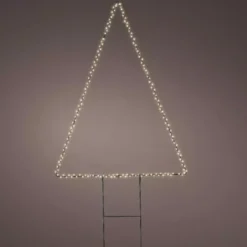 Piramide luminosa Crystal Bianco caldo 180 LED