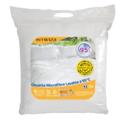 Piumone (200 cm) Microfibra lavabile a 95°C Bianco