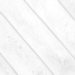 Plaid in finta pelliccia (130 x 160 cm) Polary Bianco