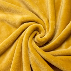 Plaid morbido (230 cm) Tendresse Giallo ocra
