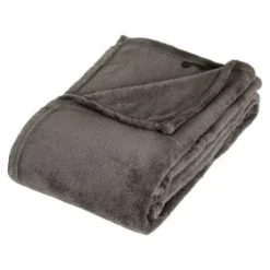 Plaid morbido (150 cm) Tendresse Grigio
