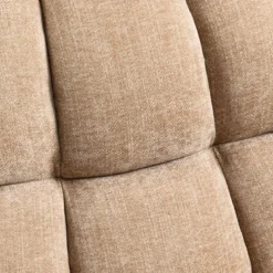 Poltrona girevole in tessuto (seduta 47 cm) Rezo Sabbia
