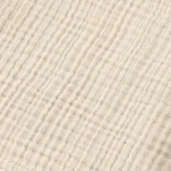 Poncho adulto in garza di cotone S/M Gaïa Beige