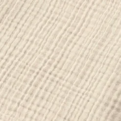 Poncho da bagno per bambini in garza di cotone 6/10 anni Gaïa Beige pampa