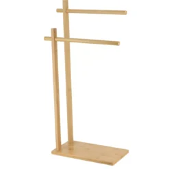 Porta asciugamani doppio (H46 cm) Anako Naturale