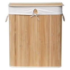 Portabiancheria doppio Anako Beige