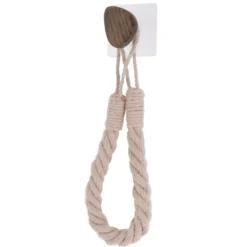 Portarotolo - portasciugamani adesivo Galet Beige