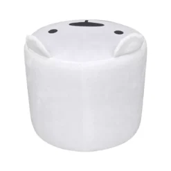 Pouf bambini (Alt 25 cm) Orsetto Bianco