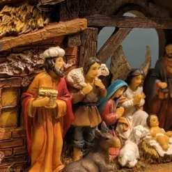 Presepe con natività Sainte-Julia