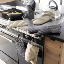 Presina con tasca in cotone (18,5 x 18,5 cm) Adam Beige