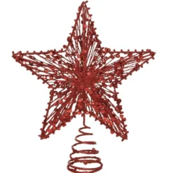 Puntale albero Whistler Rosso