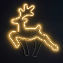 Renna di Natale luminoso 343 LED (H59 cm) Neon Moov light Bianco caldo