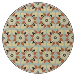 Sedia bistrot pieghevole in mosaico Lyon Marrone