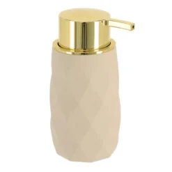 Set di accessori bagno gomma Rubby Beige