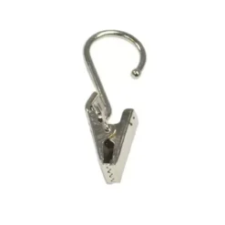 Set di 8 ganci con pinza Argento
