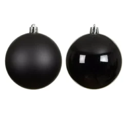 Set di 16 palline di Natale (D40 mm) Aravis Nero