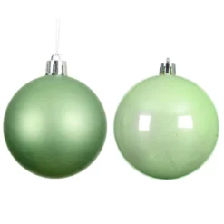 Set di 16 palline di Natale (D40 mm) Aravis Verde tè matcha