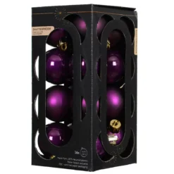Set di 16 palline di Natale (D40 mm) Aravis Fico
