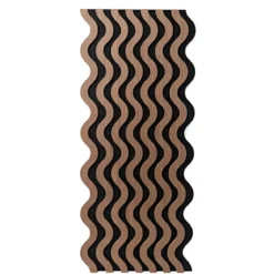 Set di 4 pannelli murali in legno Amani (60 cm) Naturale