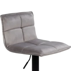 Set di 2 sgabelli da bar girevoli con schienale regolabile in altezza (seduta da 63 a 84 cm) Carly Tortora