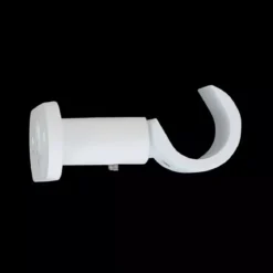 Set di 2 supporti aperti (L 50 / D20 mm) Bianco opaco