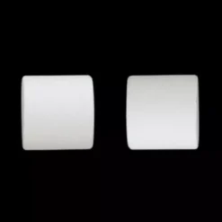 Set di 2 terminali (Ø20 mm) Bouchon Bianco opaco