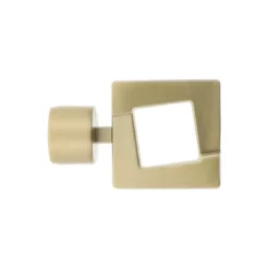 Set di 2 terminali per asta in metallo (D28 mm) Upper East Side Oro