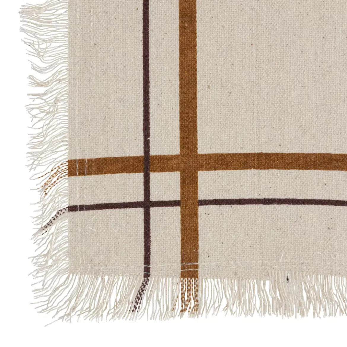 Set di 2 tovaglioli cotone (40 x 40 cm) Ray Beige