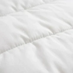Set Piumone caldo antiacari (260 x 240 cm) + 2 Cuscini (60 x 60 cm) Comète Bianco