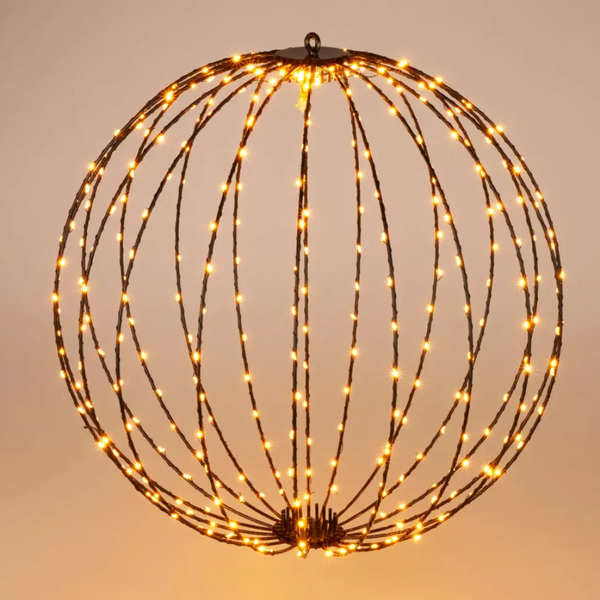 Sfera con luci Bianco caldo 320 LED