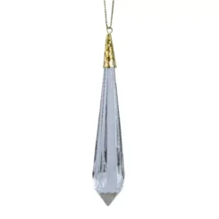 Stalattite da appendere (11 cm) diamante Trasparente