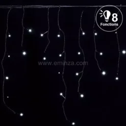 Stalattite luminosa lung.7,50 m Bianco freddo 175 LED CN