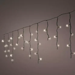 Stalattite luminosa solare ricaricabile L11 m Bianco caldo 259 LED