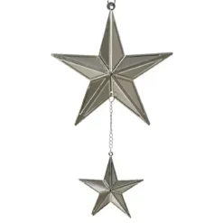 Stella di Natale Duo Argento