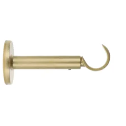 Supporto per asta metallo (L115 / D28 mm) Lino Oro
