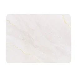 Tappeto da bagno rettangolare antiscivolo (45 x 60 cm) Lina Beige