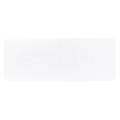 Tappeto da bagno rettangolare memory foam (50 x 120 cm) Galeo Bianco