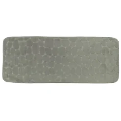 Tappeto da bagno rettangolare memory foam (50 x 120 cm) Galeo Verde cachi
