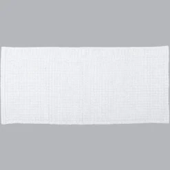 Tappeto da salotto in cotone (50 x 120 cm) Mimetismo Bianco