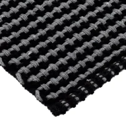 Tappeto da soggiorno cotone (50 x 90 cm) Mimetisme Grigio antracite e nero