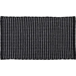 Tappeto da soggiorno cotone (50 x 90 cm) Mimetisme Grigio antracite e nero